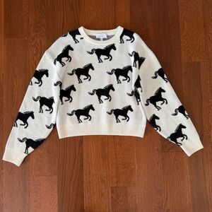 & Other Stories Galloping Horses Sweater XS